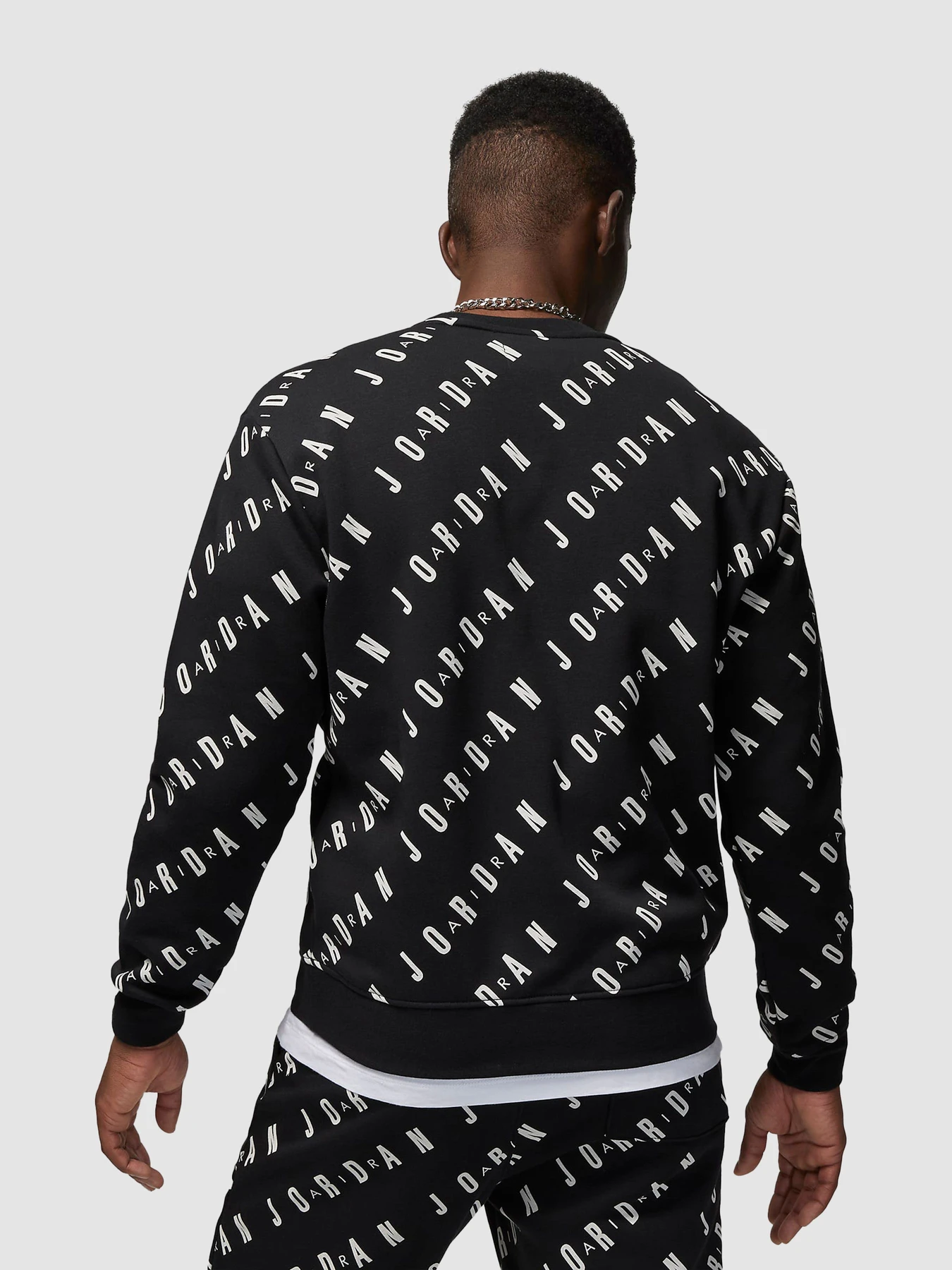 Худі та світшоти Jordan Graphic Fleece Crew-Neck Sweatshirt модель DX9173-010 Фото