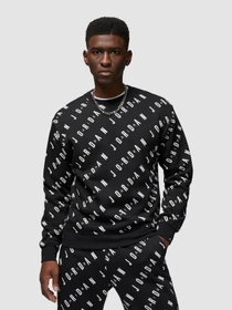 Худі та світшоти Jordan Graphic Fleece Crew-Neck Sweatshirt модель DX9173-010 Фото