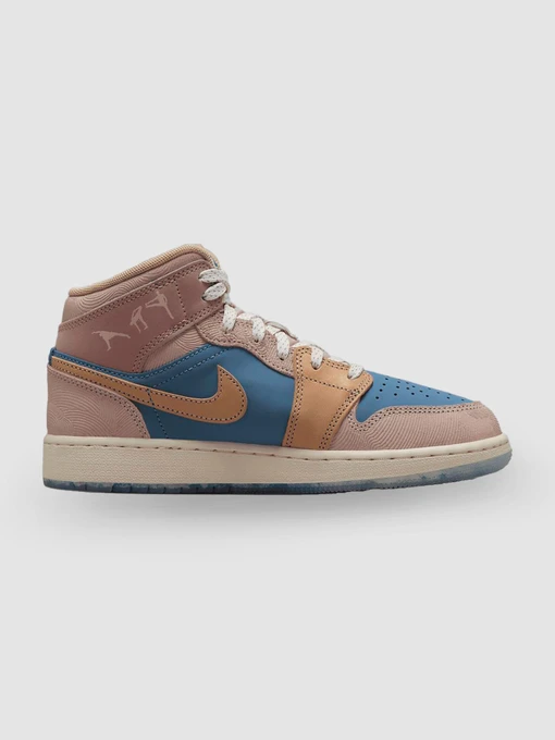 Кроссовки Jordan 1 Mid Gs “Zen” модель FN7452-400 Фото