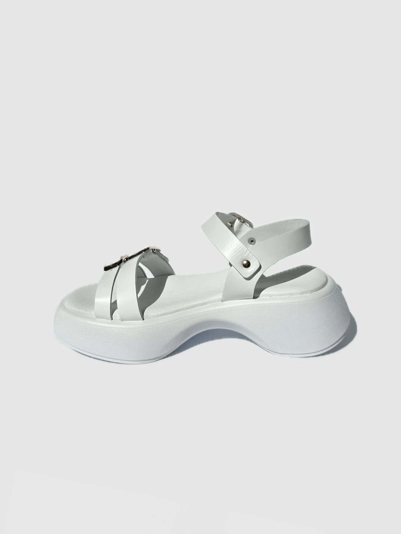 Босоножки EVIE модель White - 245-K Фото