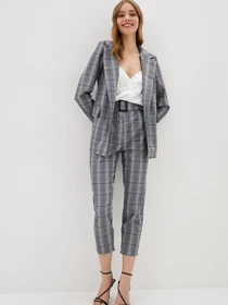 Костюмы ISSA Plus модель 12883_gray Фото