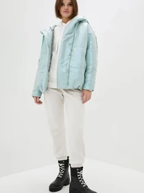 Куртки и дубленки ISSA Plus модель SA-310_mint Фото