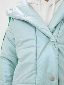 Куртки и дубленки ISSA Plus модель SA-310_mint Фото