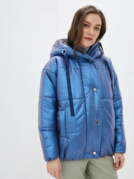 Куртки та дублянки ISSA Plus модель SA-310_blue Фото