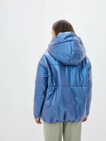 Куртки и дубленки ISSA Plus модель SA-310_blue Фото