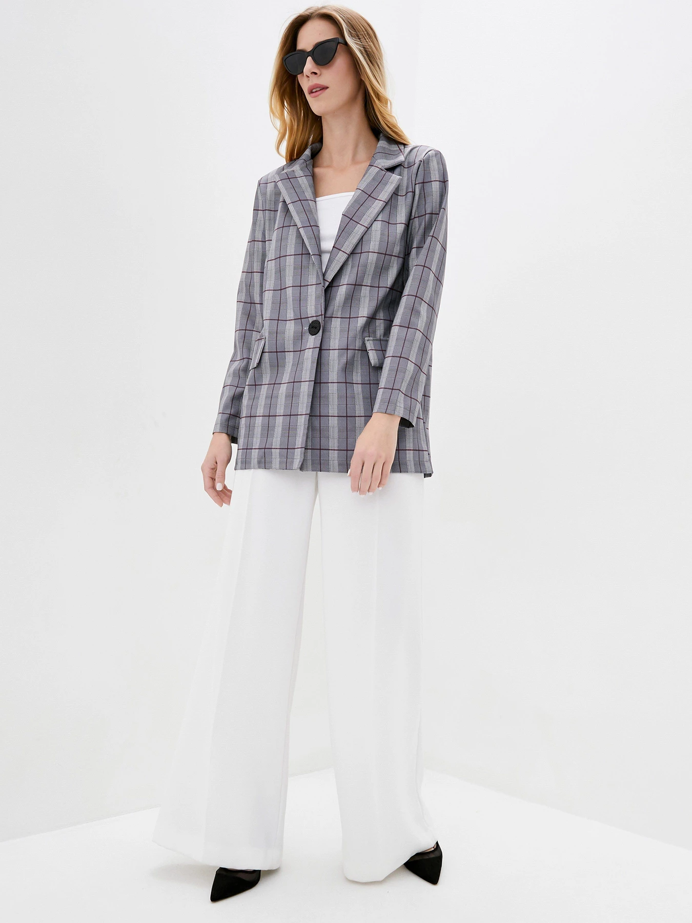 Піджаки ISSA Plus модель 12885_gray Фото