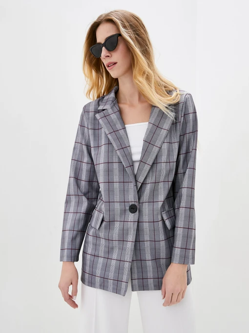 Піджаки ISSA Plus модель 12885_gray Фото
