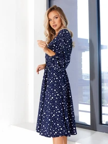Сукні ISSA Plus модель 12878_blue Фото
