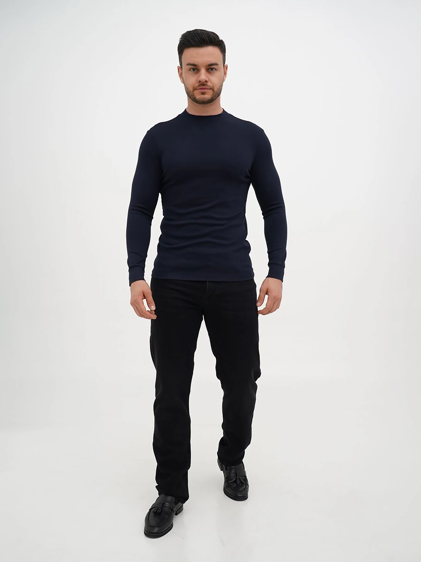Свитры и кардиганы Trend Collection модель TC12881DarkBlueVDLZK Фото