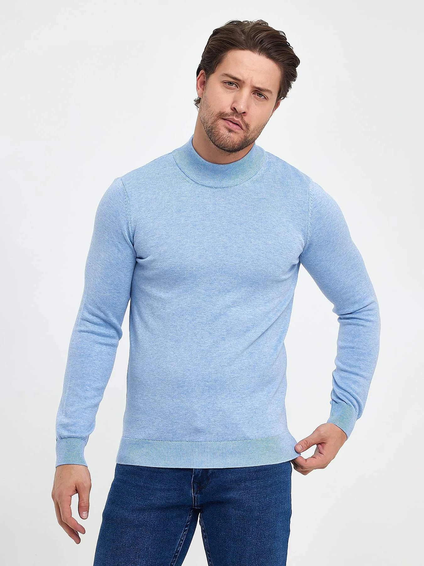 Свитры и кардиганы Trend Collection модель TC9860BlueLightVDLZK Фото