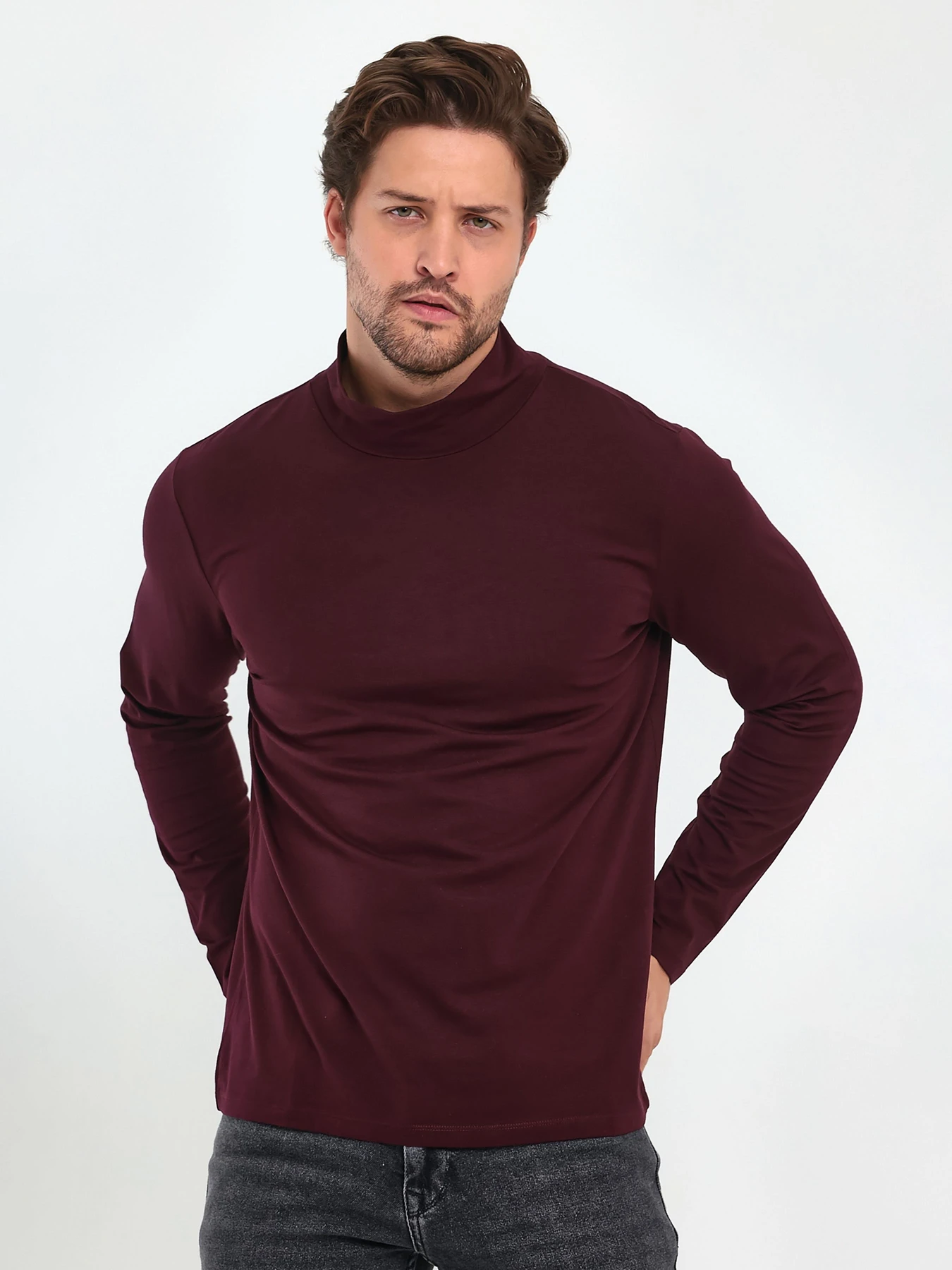 Свитры и кардиганы Trend Collection модель TC9416BordoVDLZK Фото