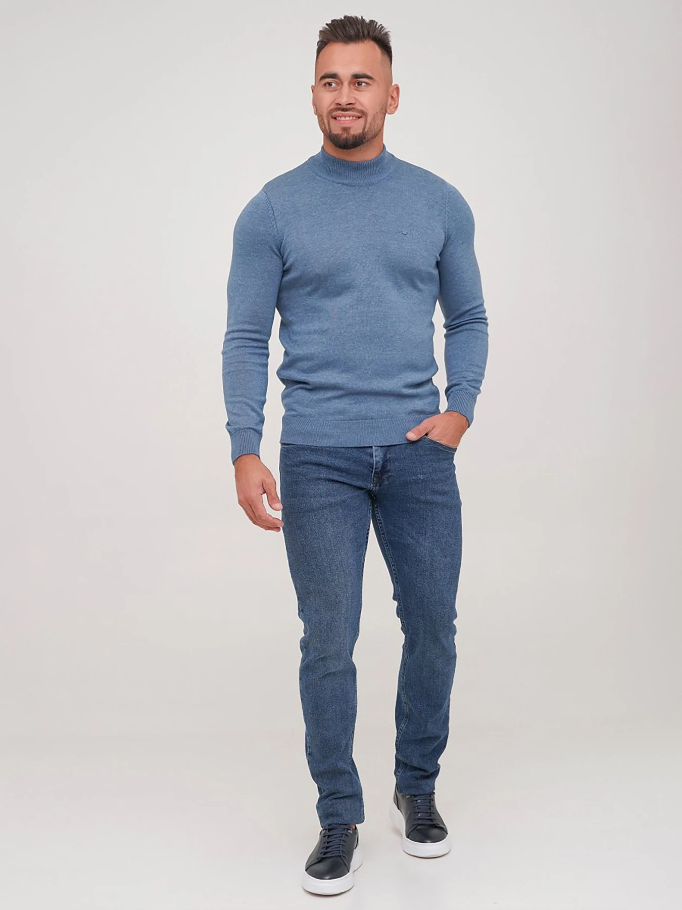 Свитры и кардиганы Trend Collection модель TC5427BlueVDLZK Фото
