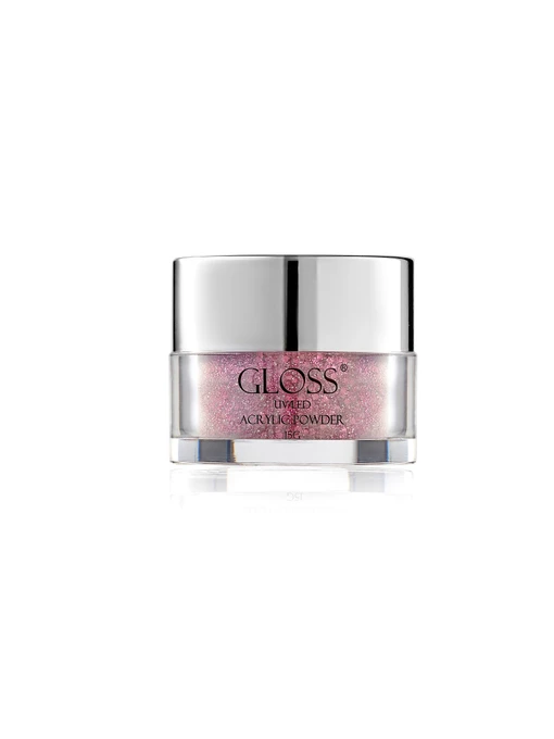 Акрилова пудра Acrylic Powder GLOSS 016 GLOSS COMPANY Acrylic Powder, рожевий