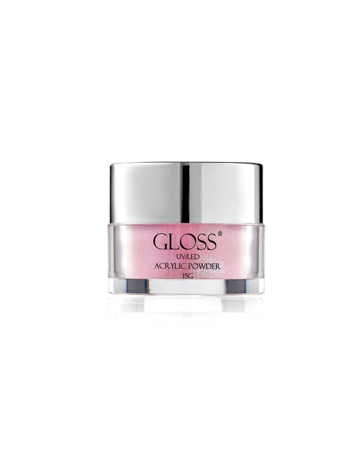 Акрилова пудра Acrylic Powder GLOSS 017 GLOSS COMPANY Acrylic Powder, рожевий