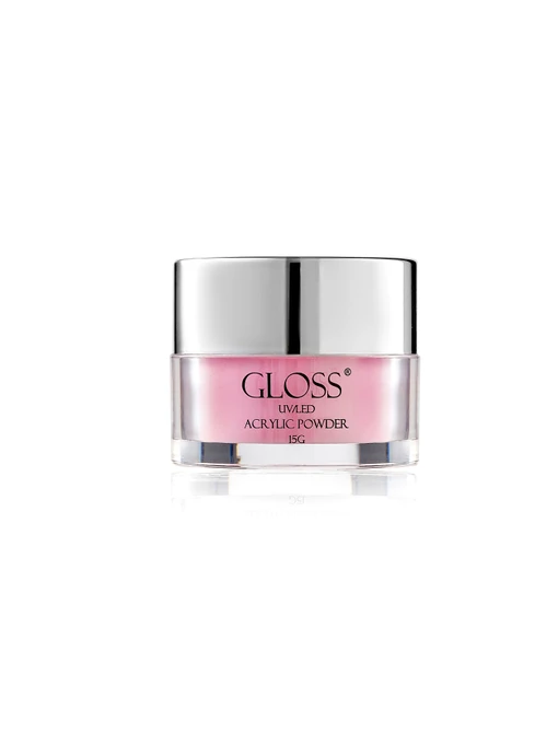Акрилова пудра Acrylic Powder GLOSS 018 GLOSS COMPANY Acrylic Powder, рожевий