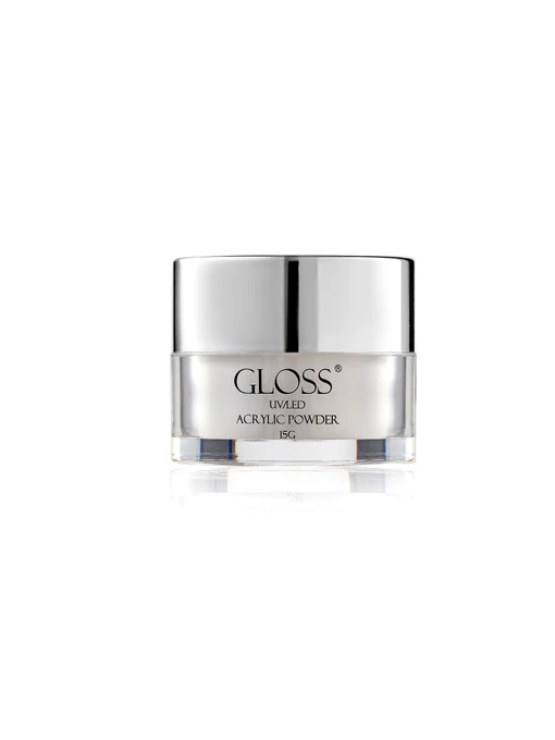 Акрилова пудра Acrylic Powder GLOSS 034 GLOSS COMPANY Acrylic Powder, білий
