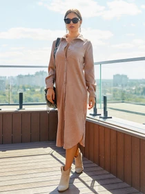 Сукні ISSA Plus модель 13056_beige Фото