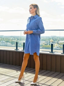 Сукні ISSA Plus модель 13057_blue Фото