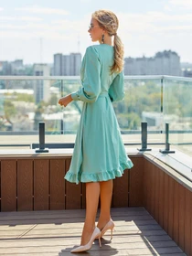 Сукні ISSA Plus модель SA-288_green Фото