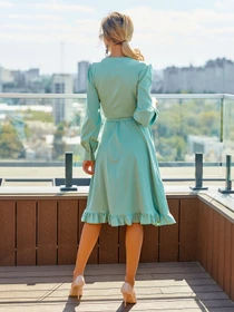 Сукні ISSA Plus модель SA-288_green Фото