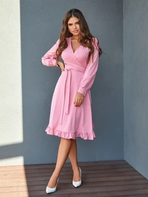 Платья ISSA Plus модель SA-288_pink Фото