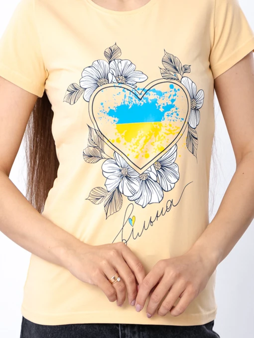 Бавовняна Жіноча Футболка Носи своє фото 3