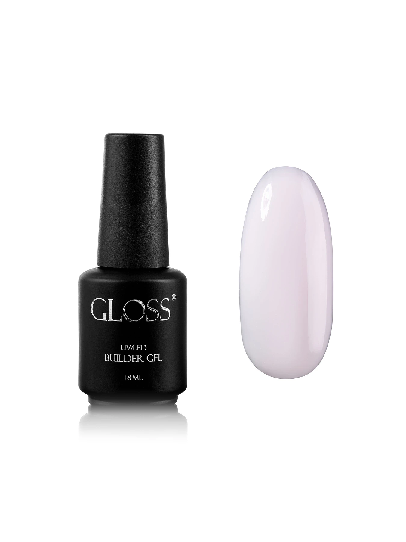 Однофазный гель с кистью Builder Gel GLOSS Oyster Builder Gel GLOSS COMPANY модель 4823271408667 Фото