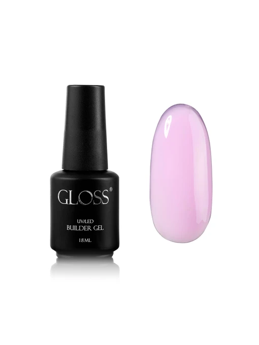 Однофазний гель з пензлем Builder Gel GLOSS Ultra Builder Gel GLOSS COMPANY модель 4823271408681 Фото