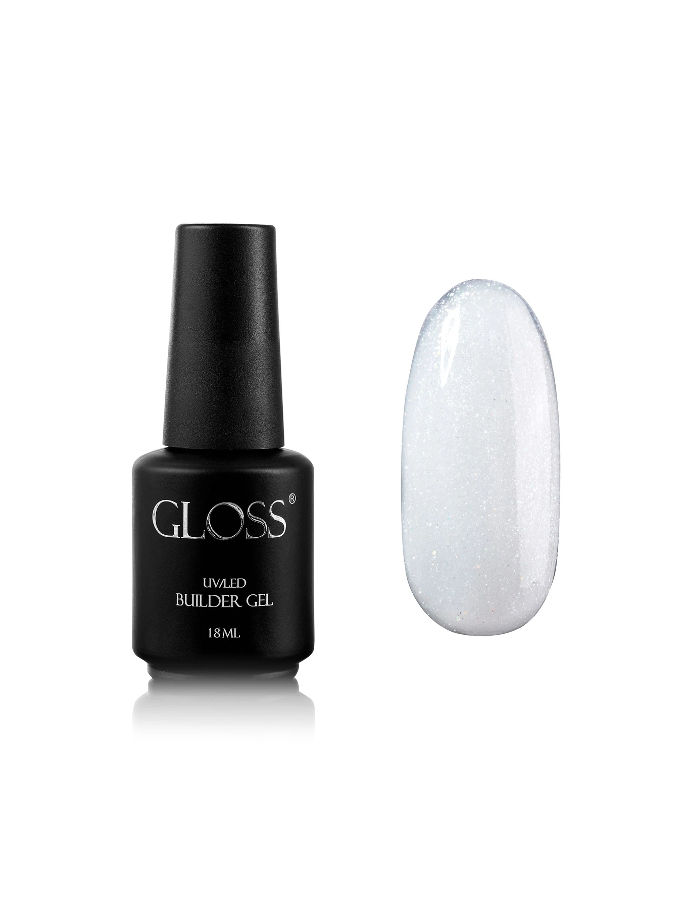Однофазный гель с кистью Builder Gel GLOSS Confetti Builder Gel GLOSS COMPANY модель 4823271408711 Фото