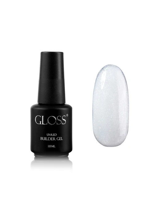 Однофазний гель з пензлем Builder Gel GLOSS Confetti Builder Gel GLOSS COMPANY модель 4823271408711 Фото