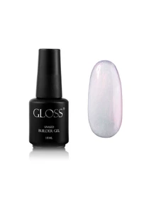 Однофазный гель с кистью Builder Gel GLOSS Pink Silver Builder Gel GLOSS COMPANY модель 4823271408728 Фото