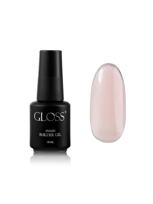 Однофазный гель с кистью Builder Gel GLOSS Beige Light Builder Gel GLOSS COMPANY модель 4823271408759 Фото