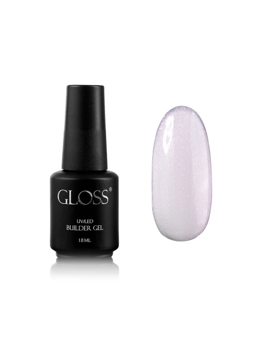 Однофазний гель з пензлем Builder Gel GLOSS Pearl Shine Builder Gel GLOSS COMPANY модель 4823271408766 Фото