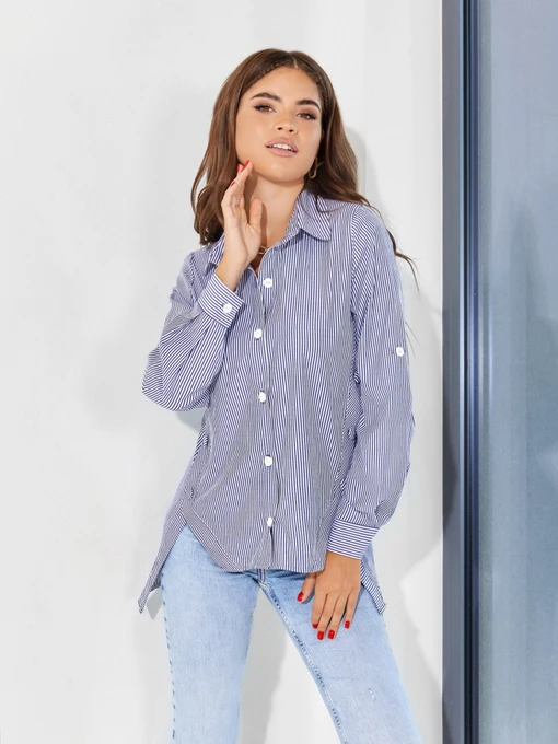 Сорочки ISSA Plus модель 12918_gray Фото