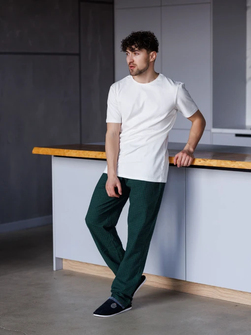 Бавовняна Чоловіча Піжама HANDY WEAR Soft фото 2