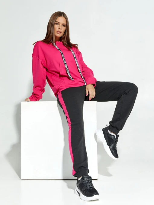 Костюми ISSA Plus модель 12217_blackraspberry Фото