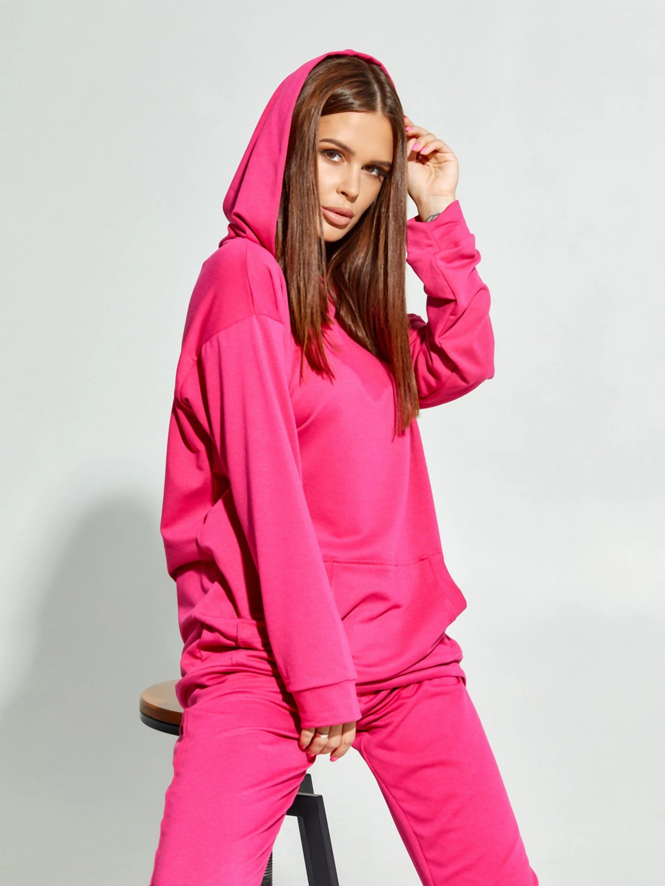 Костюмы ISSA Plus модель 12397_raspberry Костюмы ISSA Plus модель 12397_raspberry Фото