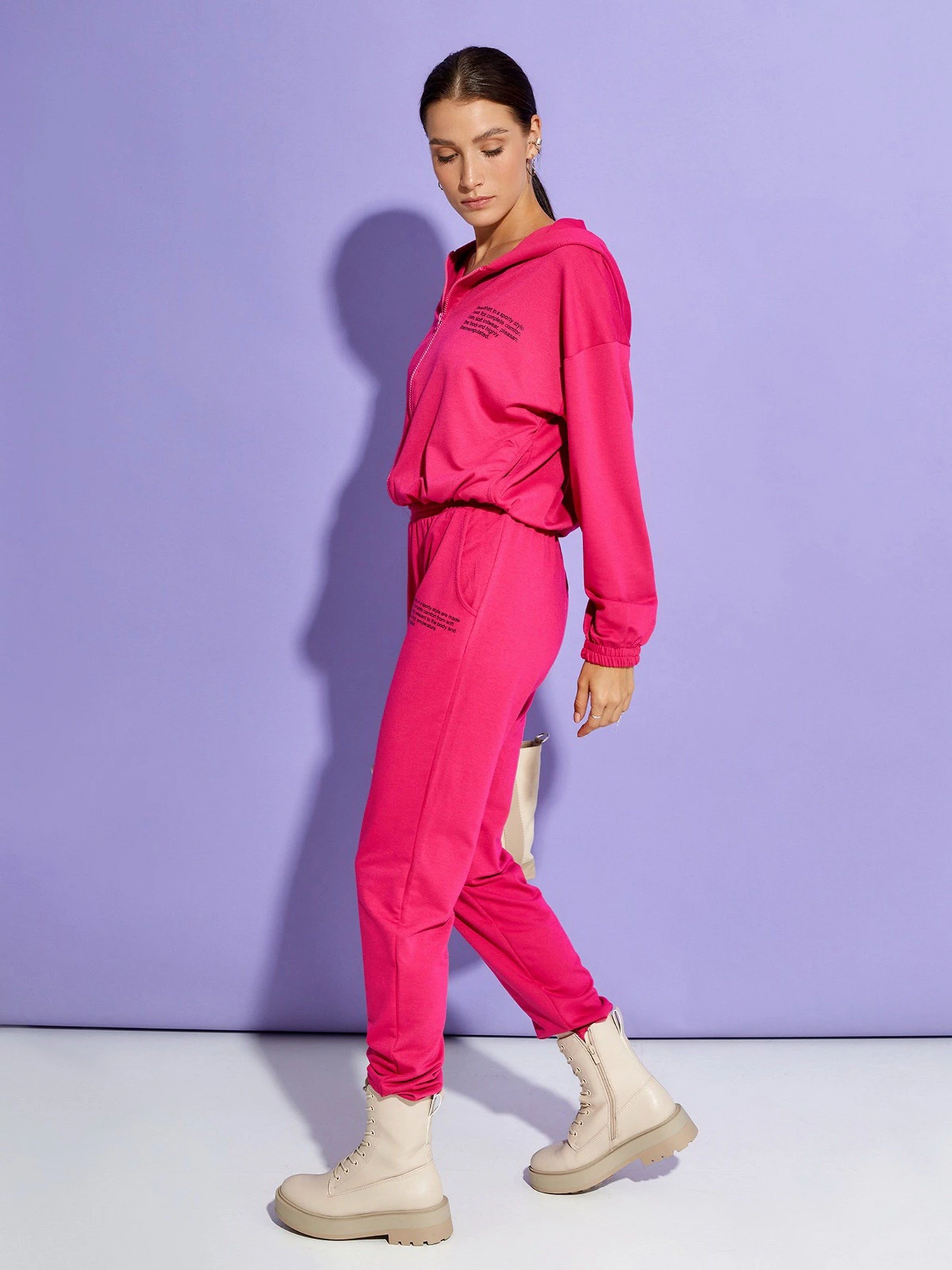 Костюмы ISSA Plus модель 12496_raspberry Костюмы ISSA Plus модель 12496_raspberry Фото