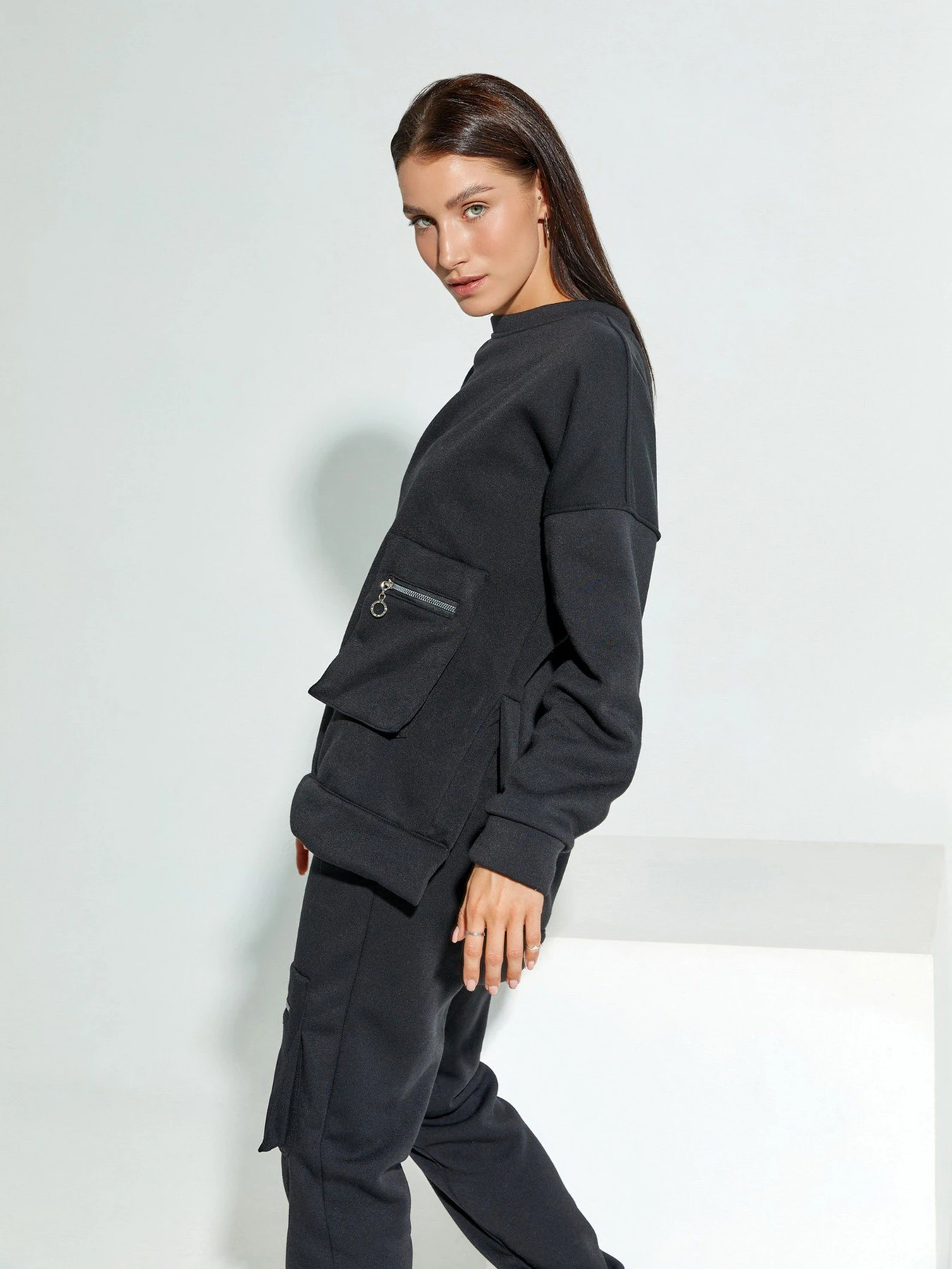 Костюми ISSA Plus модель SA-319_black Фото