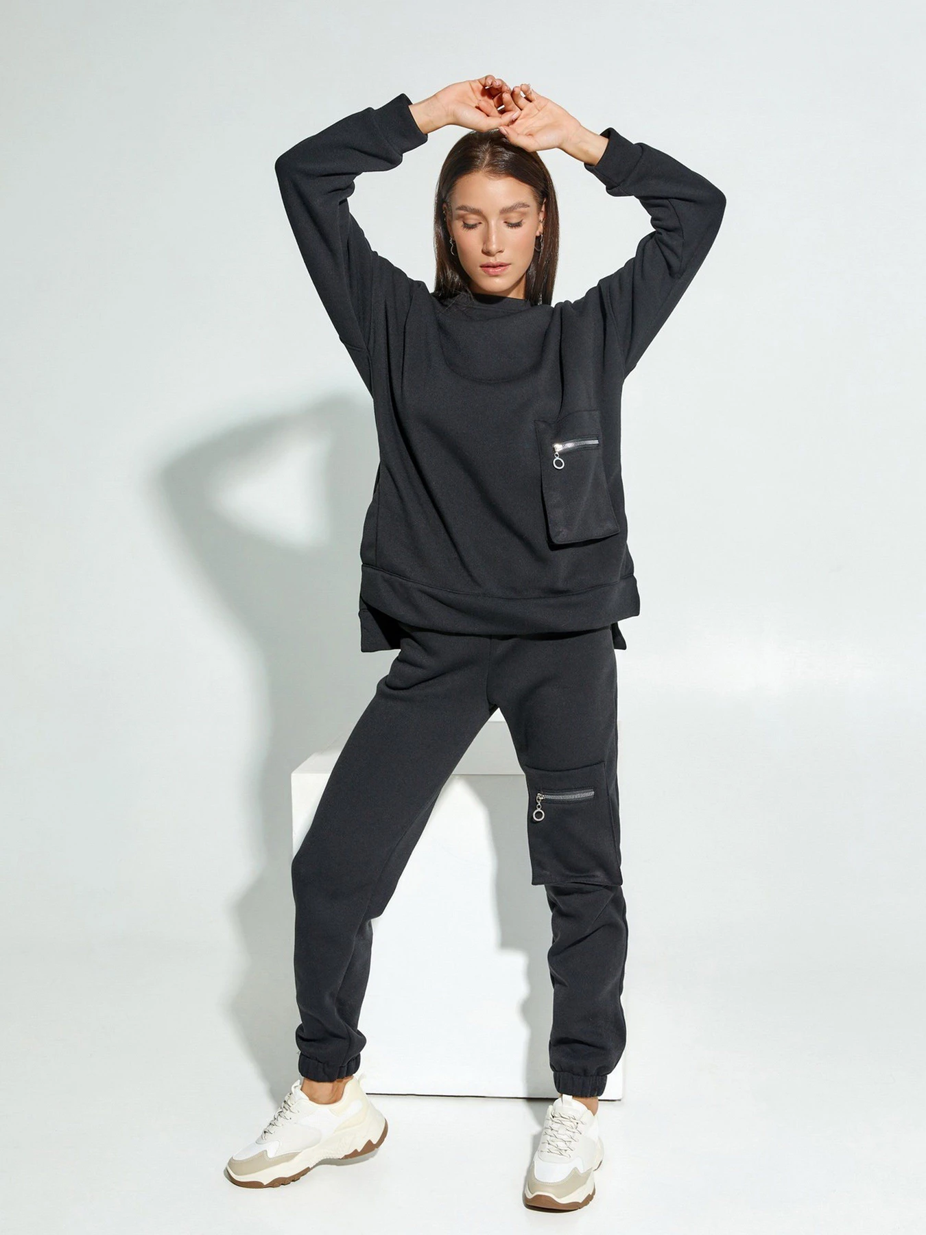 Костюми ISSA Plus модель SA-319_black Фото