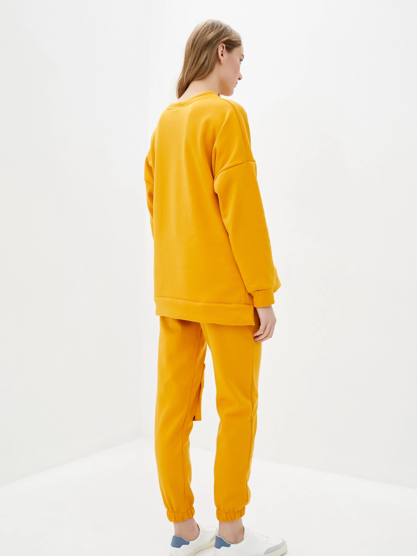 Костюми ISSA Plus модель SA-319_mustard Фото