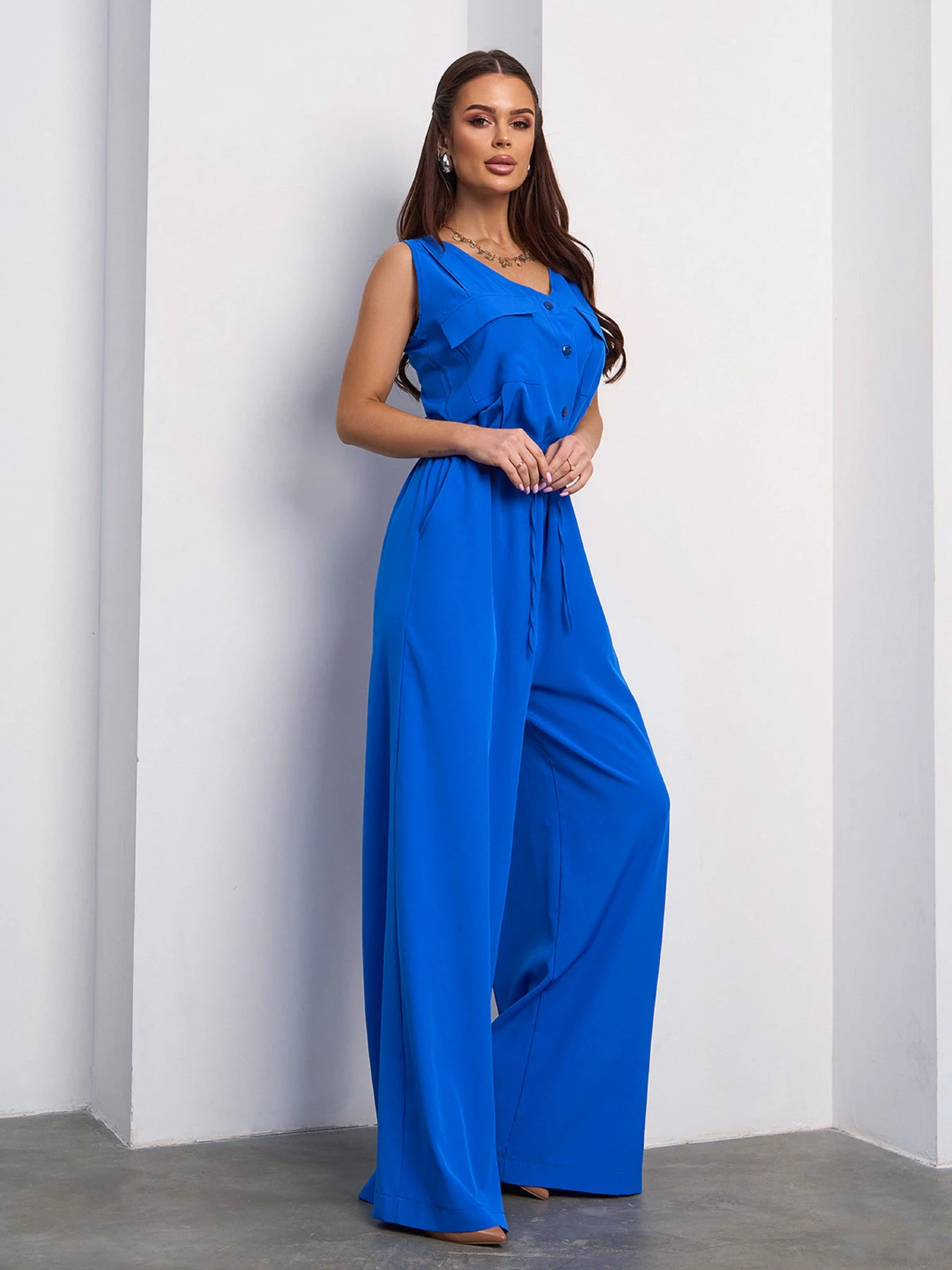 Комбинезоны ISSA Plus модель 15110_электрик Фото