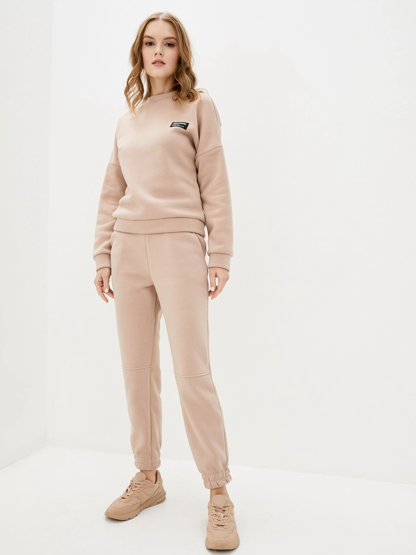 Костюми ISSA Plus модель SA-330_beige Костюми ISSA Plus модель SA-330_beige Фото