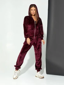 Костюми ISSA Plus модель SA-78_burgundy Фото