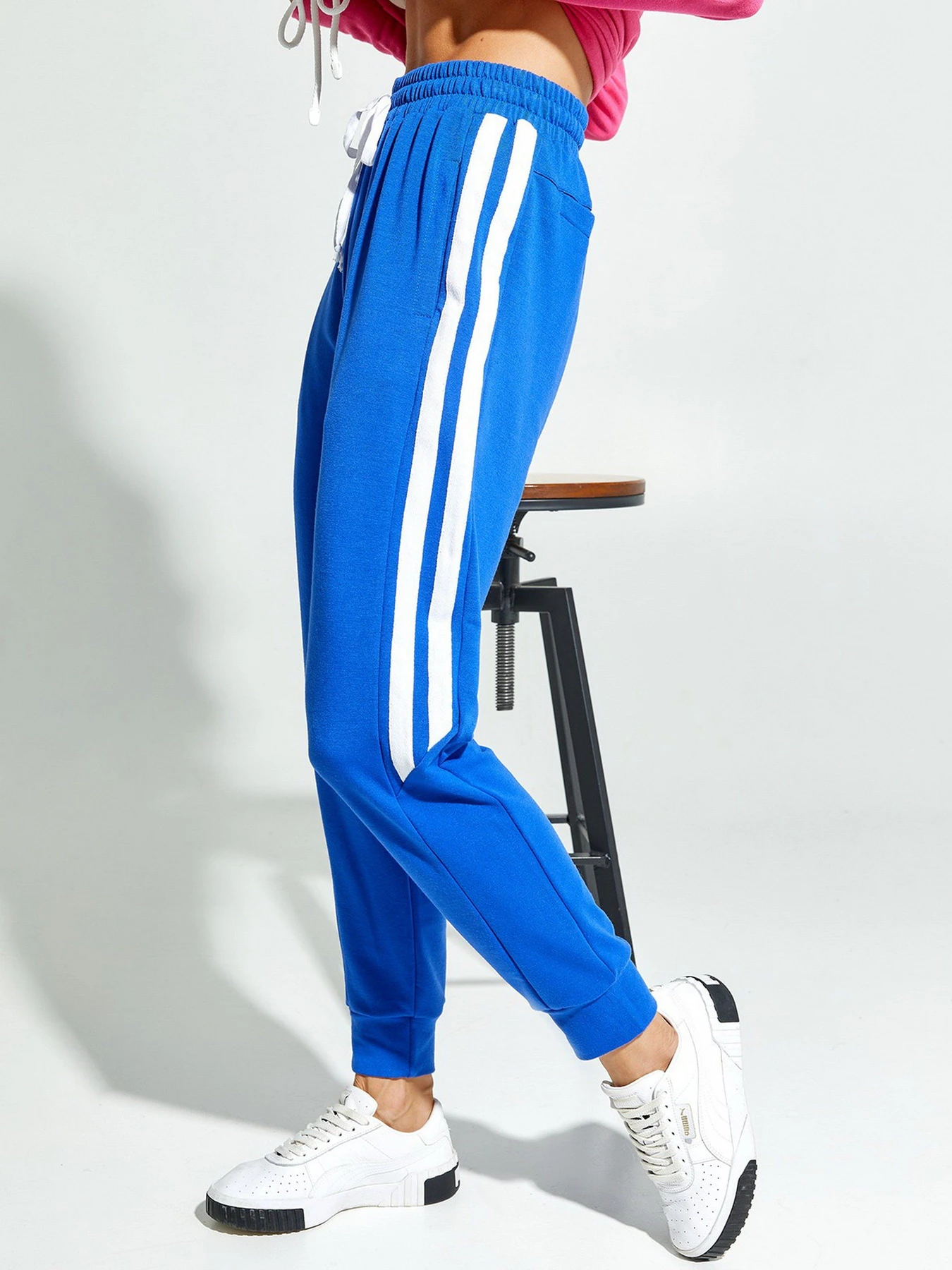 Брюки ISSA Plus модель 12911_blue Фото