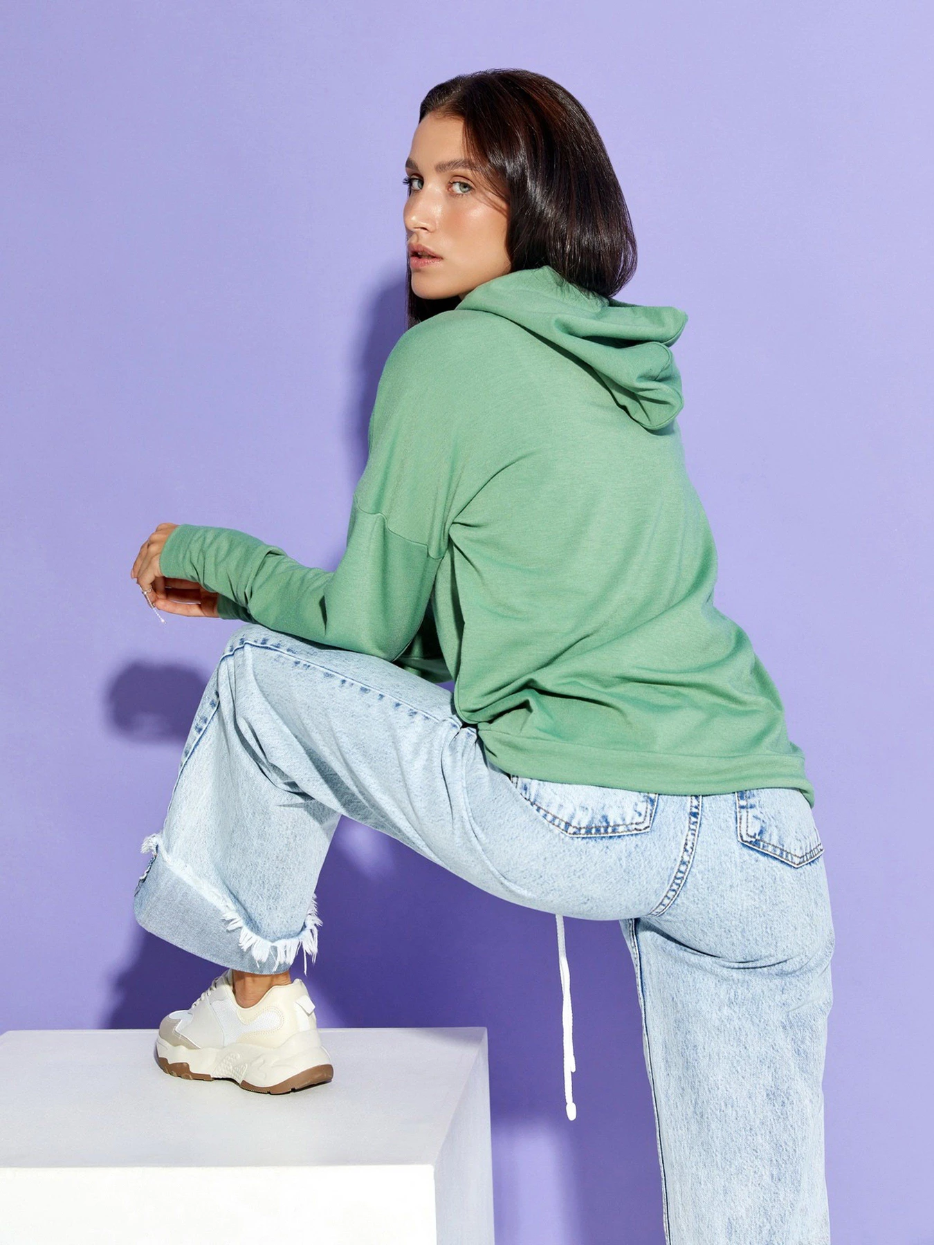 Худи и свитшоты ISSA Plus модель 11286_green Фото