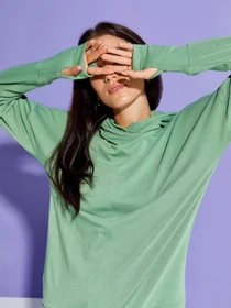 Худи и свитшоты ISSA Plus модель 11286_green Фото