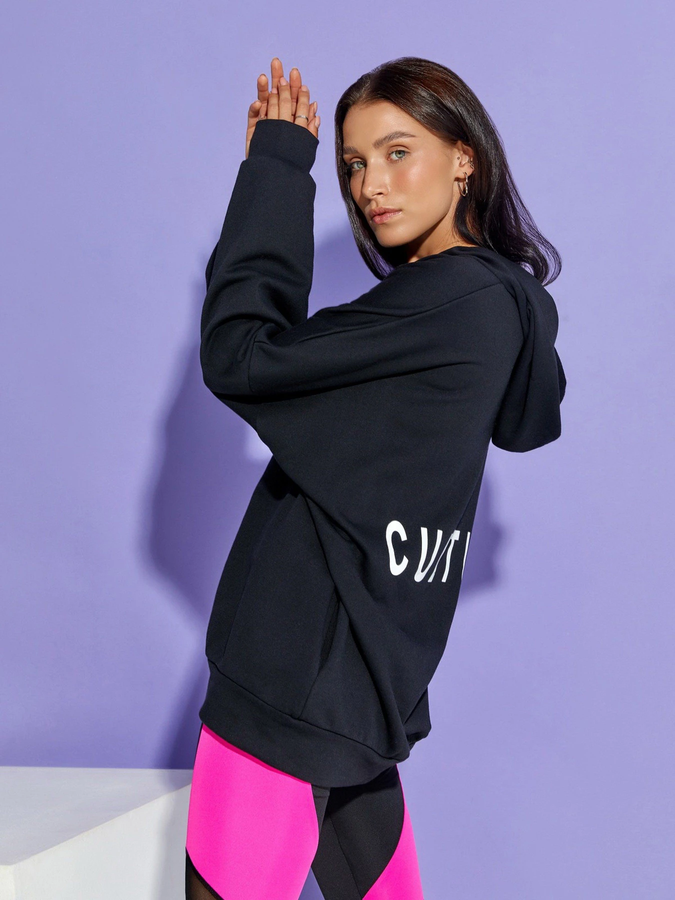Худі та світшоти ISSA Plus модель 12888_black Худі та світшоти ISSA Plus модель 12888_black Фото