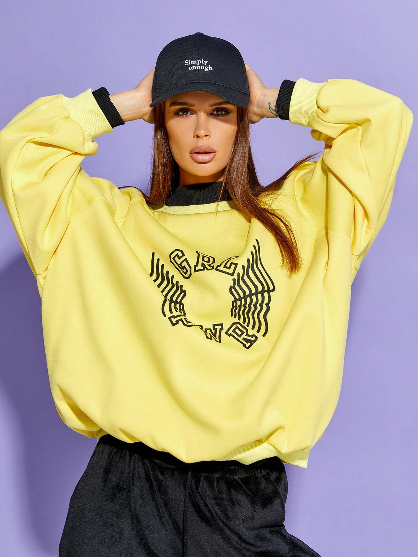 Худи и свитшоты ISSA Plus модель SA-332_yellow Фото