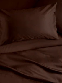 Підковдра сатин CHOCOLATE SATIN Cosas модель 11Satin_Brown_220 Фото